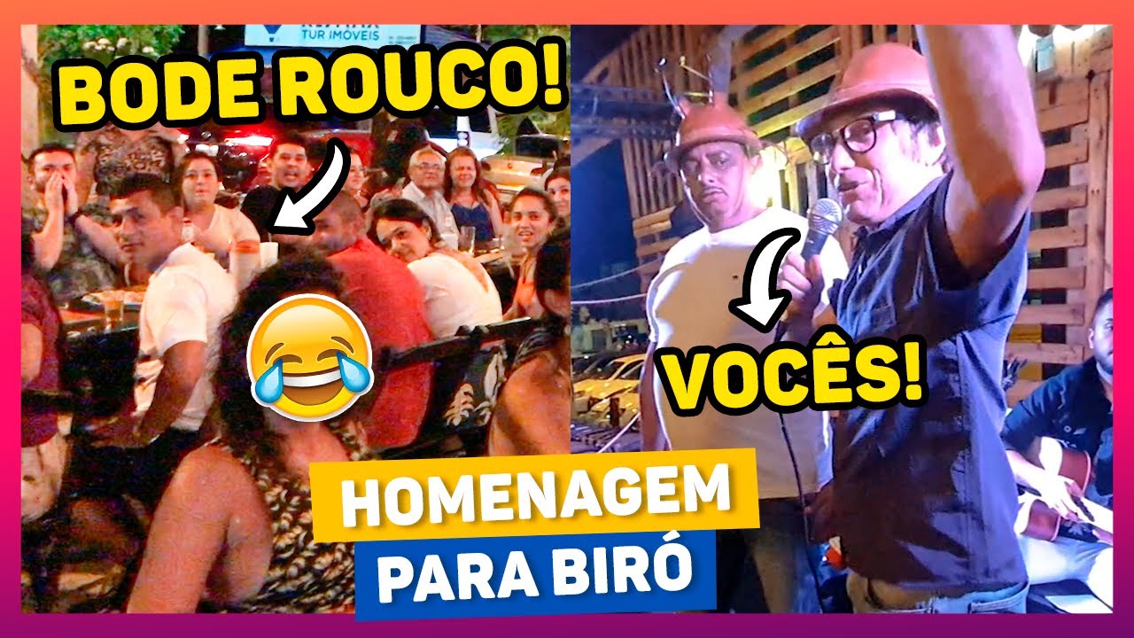 BIRÓ PEGOU AR COM NOVO APELIDO EM HOMENAGEM DE MUÇÃO