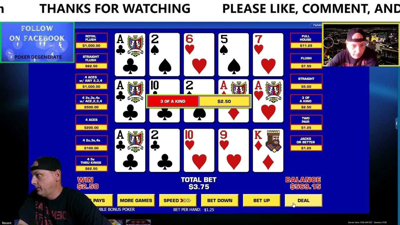 Mastering Triple Double Bonus Poker: How to Maximize Wins and Elevate Your Gameplay! EP.2