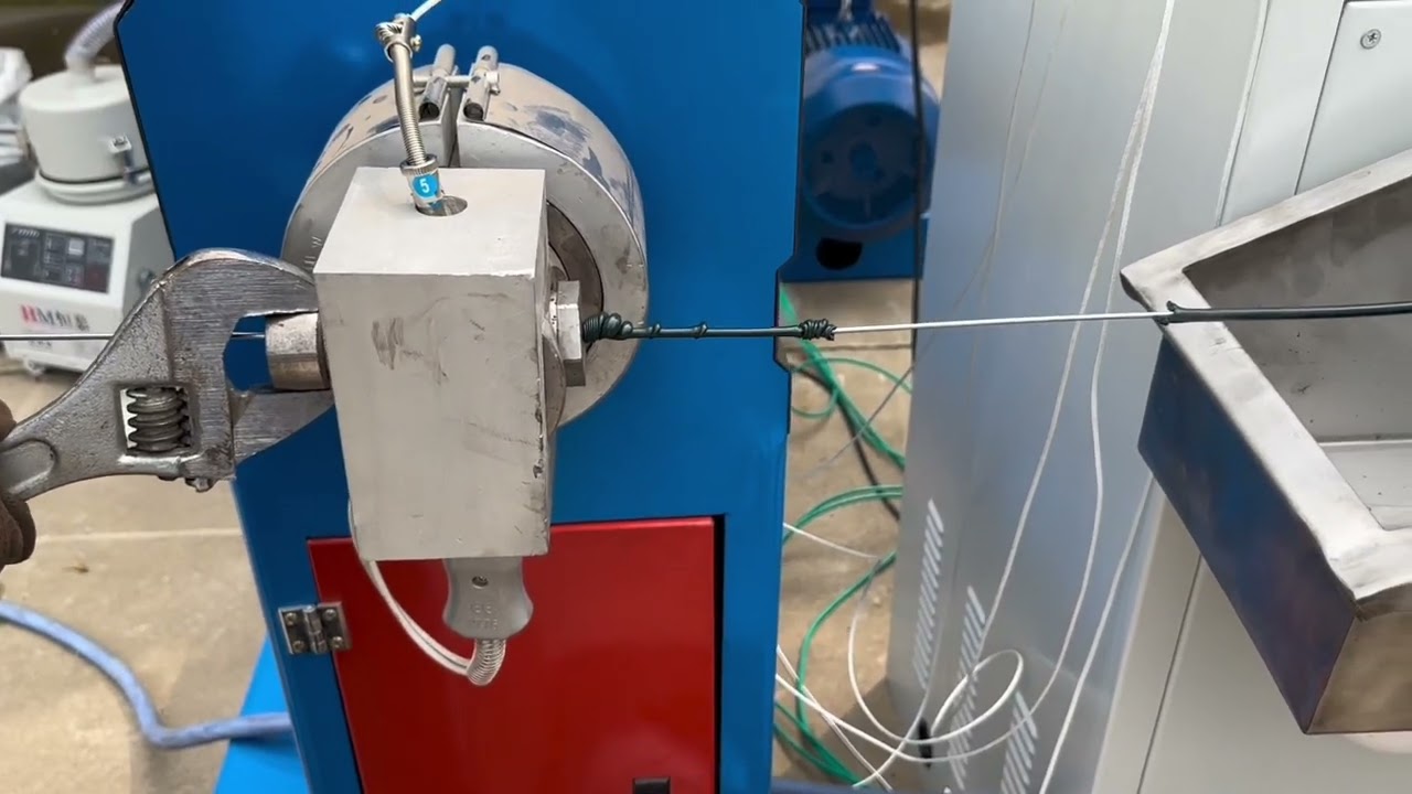 Teach You How To Use The PVC Wire Coated Machine ( Step 3-3) +86 182 3048 9099