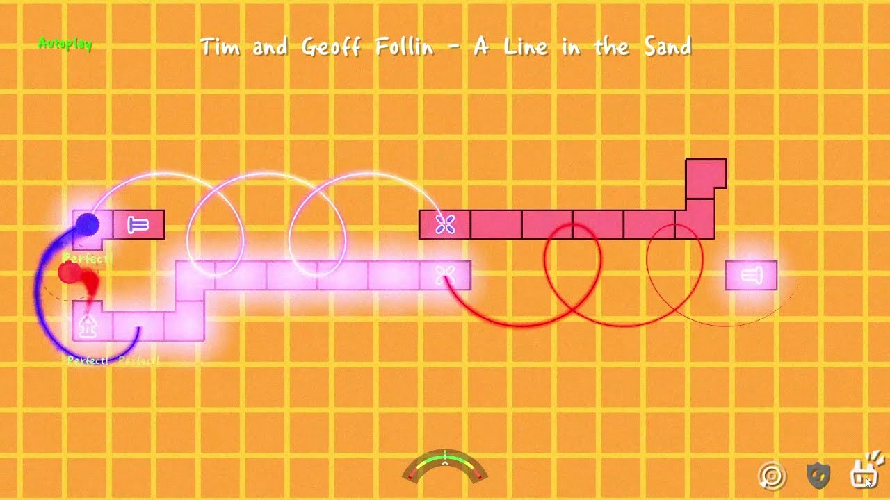 [ADOFAI Custom Level] A Line in the Sand (Plok! Beach Theme)