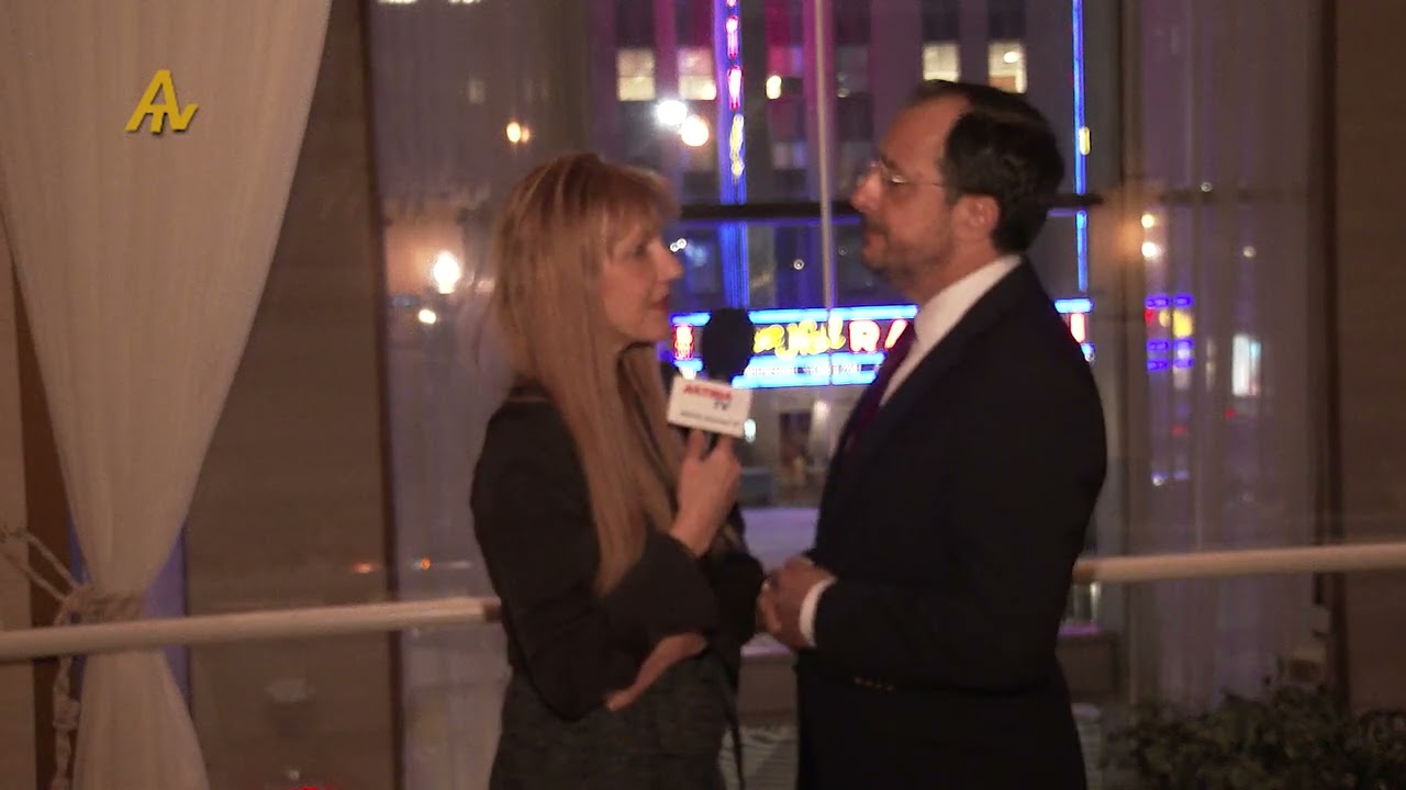 AKTINA TV Report: Cyprus Pres Nikos Christodoulides - 