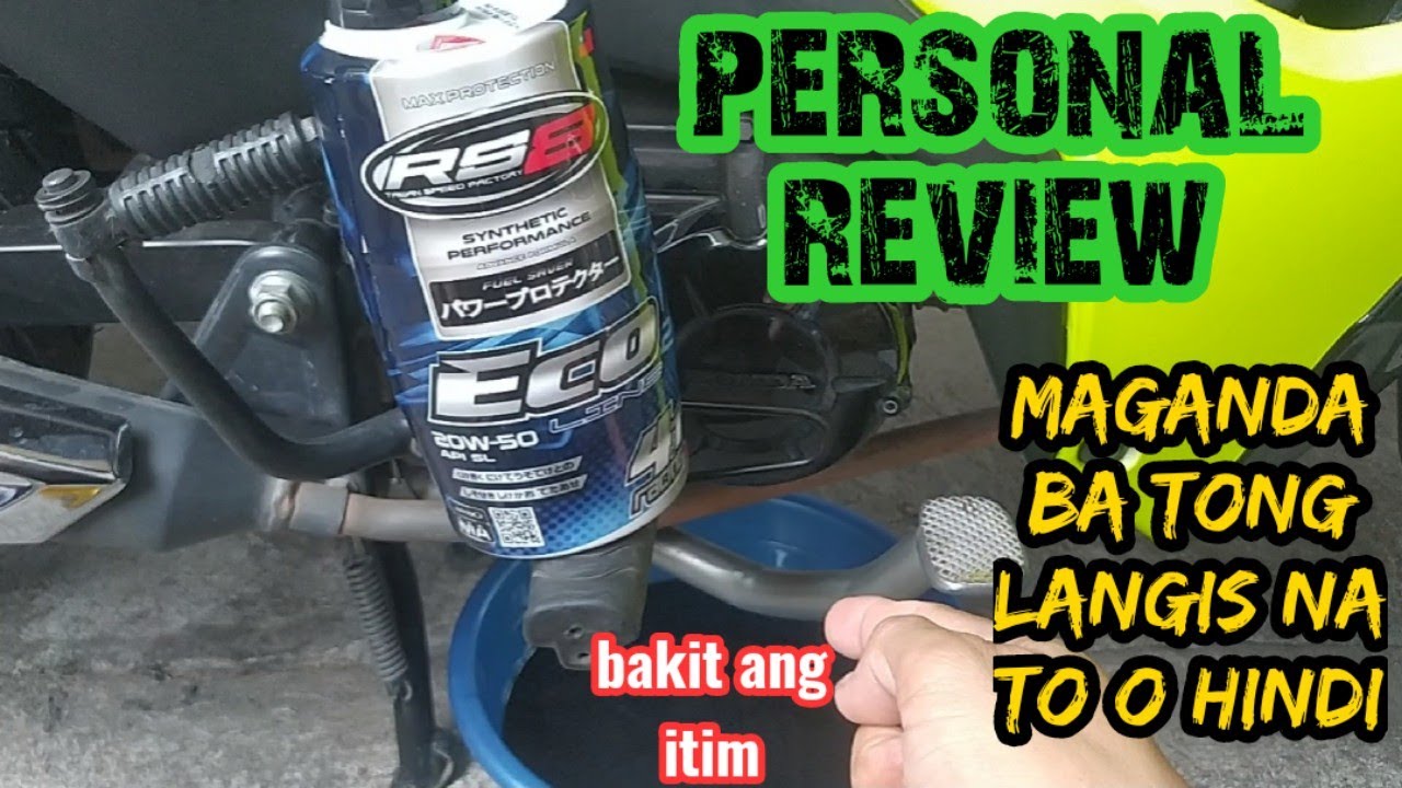 RS8 ECO LINE (Personal review) sulit ba tong langis na to?
