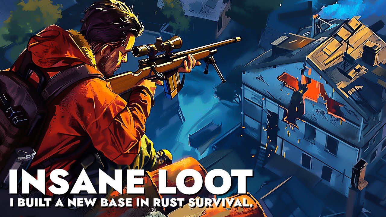 INSANE Triple Loot & NEW Base Build In Rust Survival...