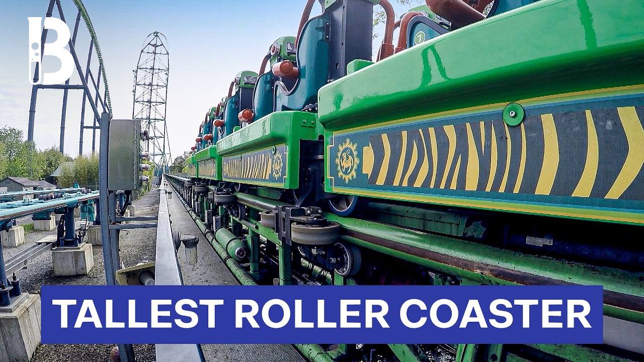 The Insane Engineering That Powers the World’s Tallest Roller Coaster | Blueprint