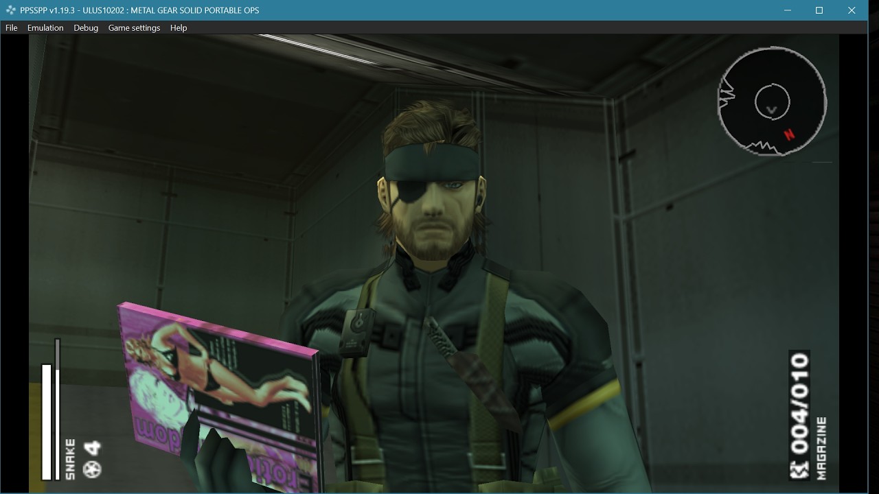 Metal gear solid portable ops mission 1