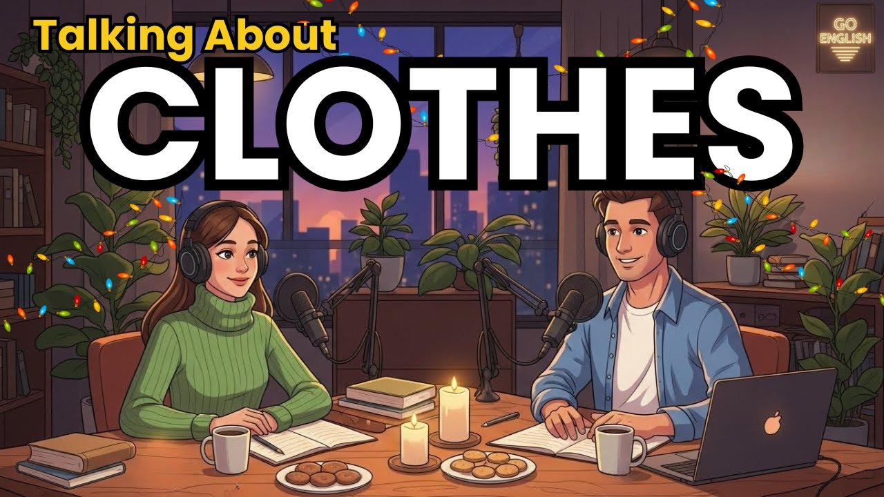 How to Talk About Clothes in English | English Podcast for Speaking Fluency