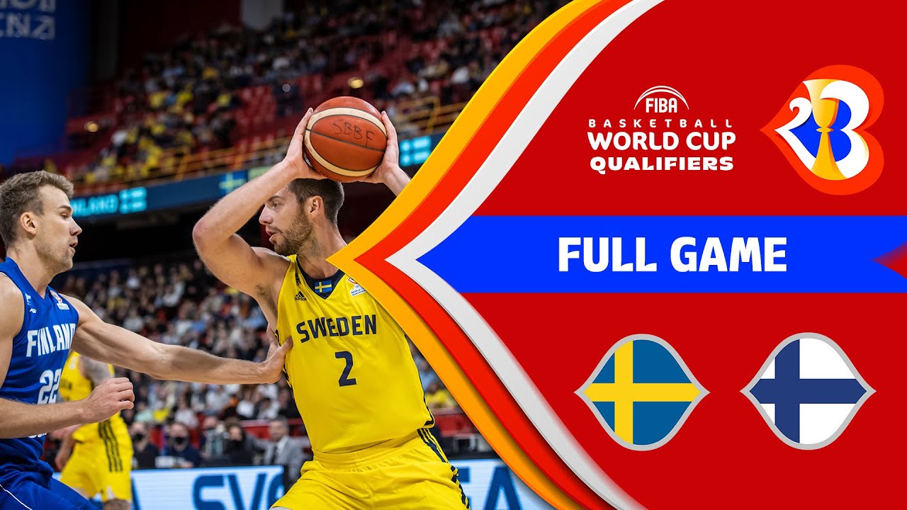 Sweden v Finland | Full Game - FIBA Basketball World Cup 2023 - European Qualifiers