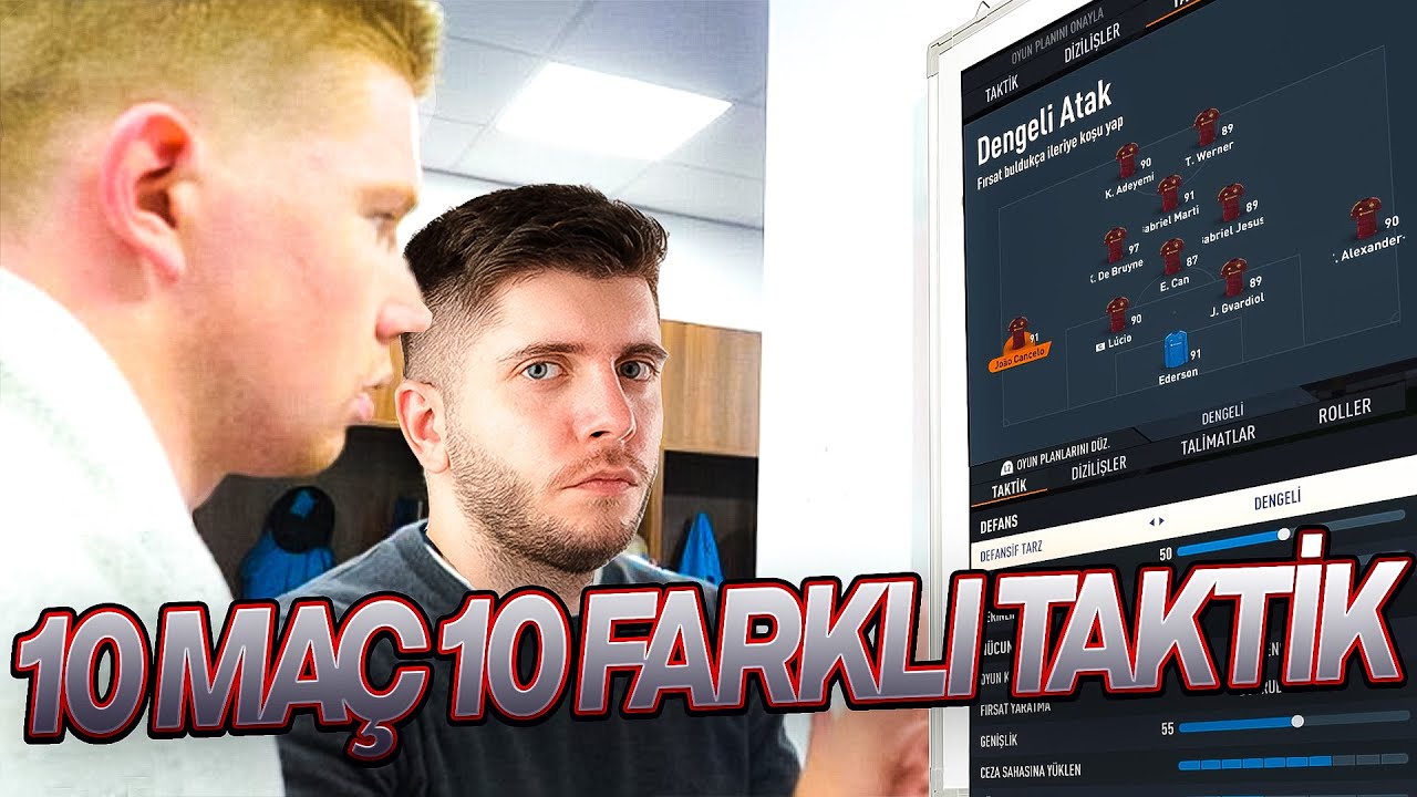 10 MAÇTA 10 FARKLI TAKTİK İLE META TAKTİĞİ ARADIM! FIFA 23 ULTIMATE TEAM