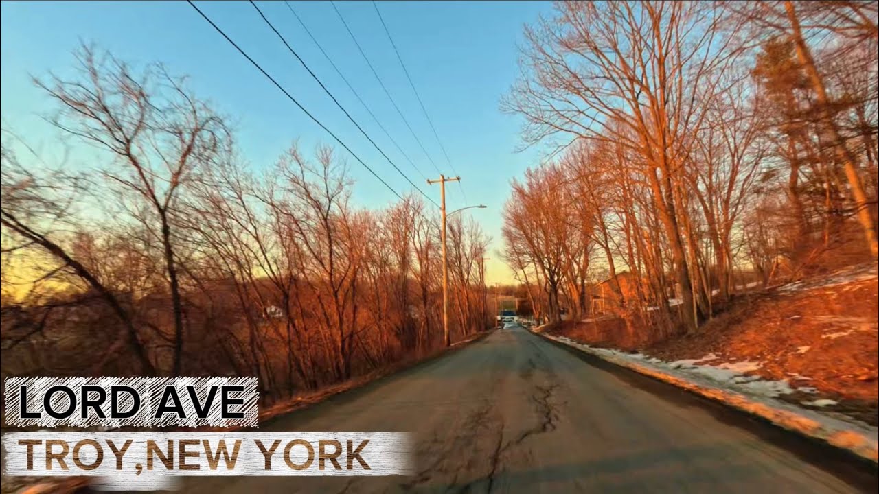 A short tour drive around lord avenue Troy ny 