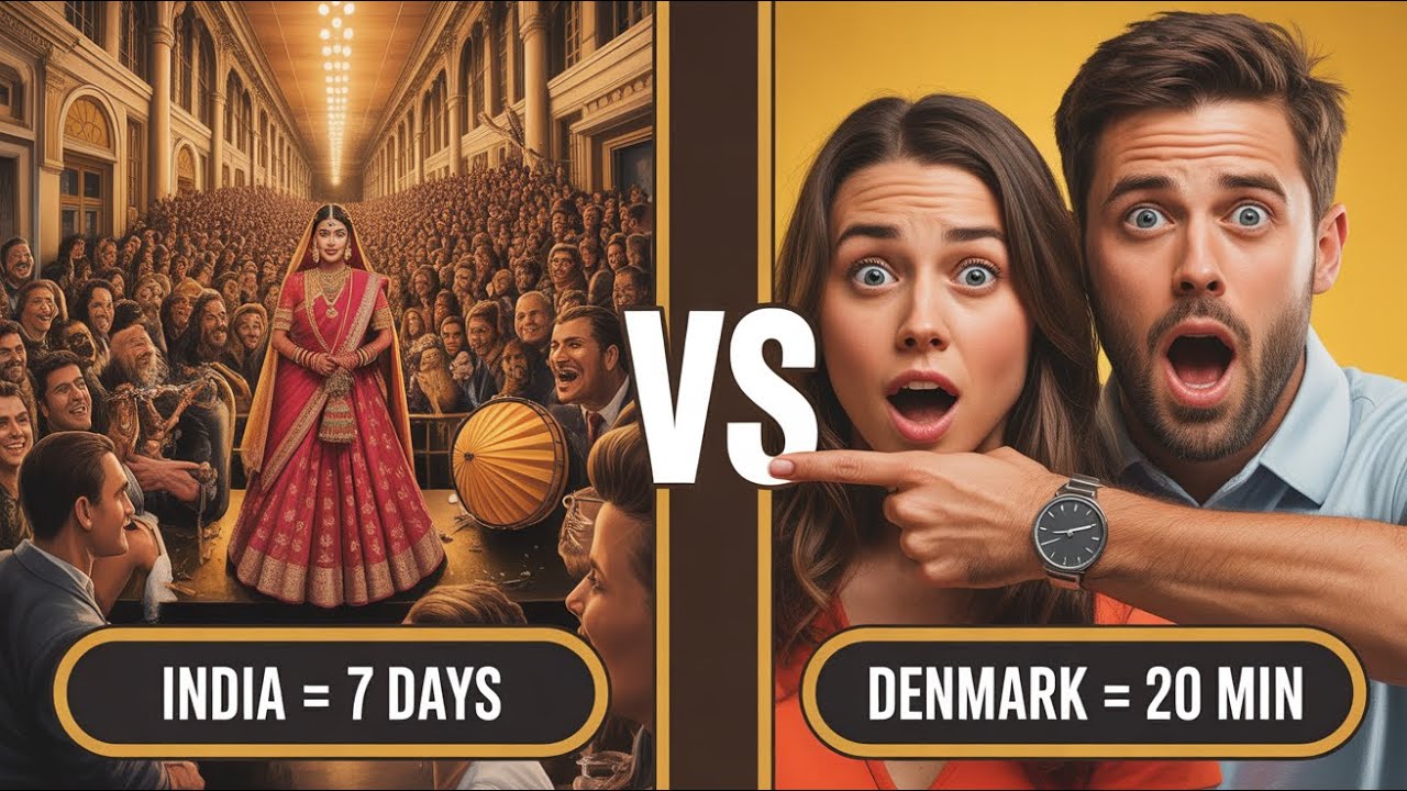 Culture Tips: Why American Weddings Cost $30K While Danish Couples Spend 20 Minutes