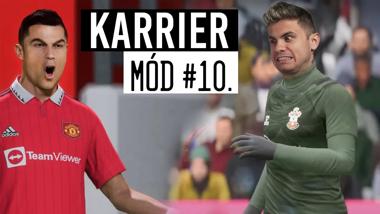 RONALDO ellen JÁTSZOTTAM! - FIFA 23 Karrier Mód #10.