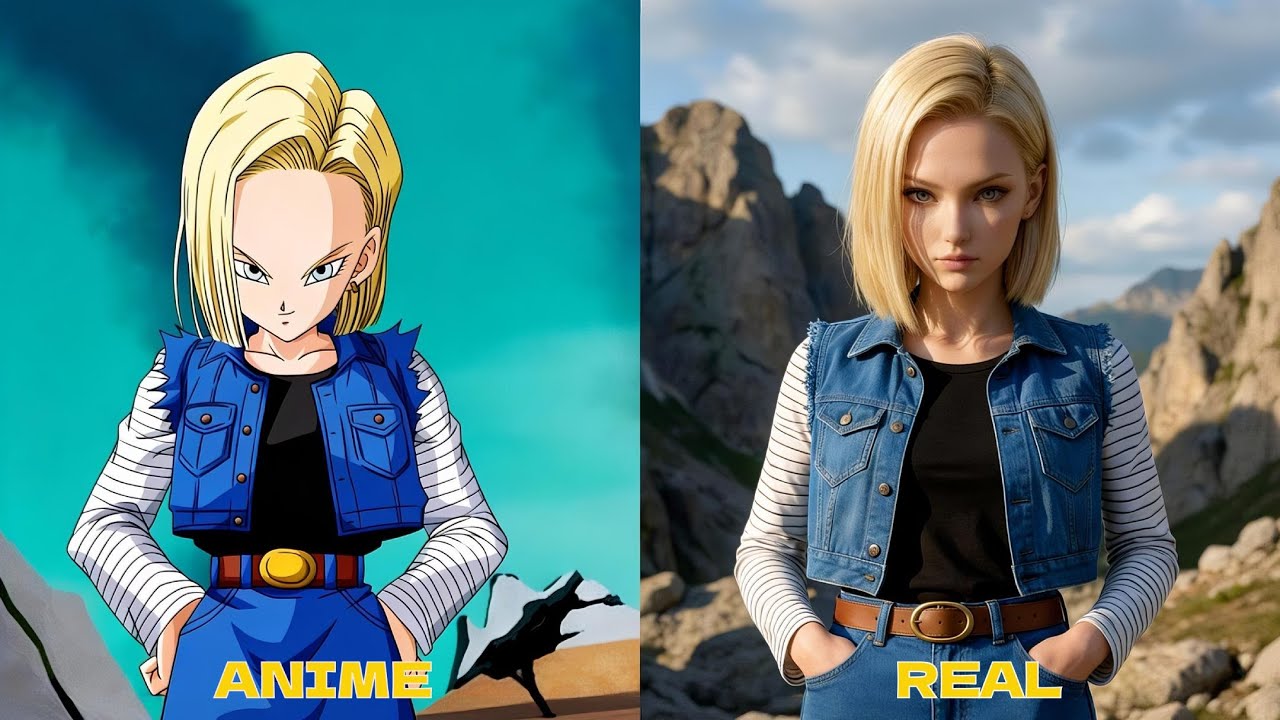 DRAGONBALL Character in Real Life | Ai Live Action