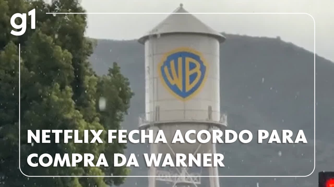 Netflix fecha acordo para compra da Warner por US$ 72 bi