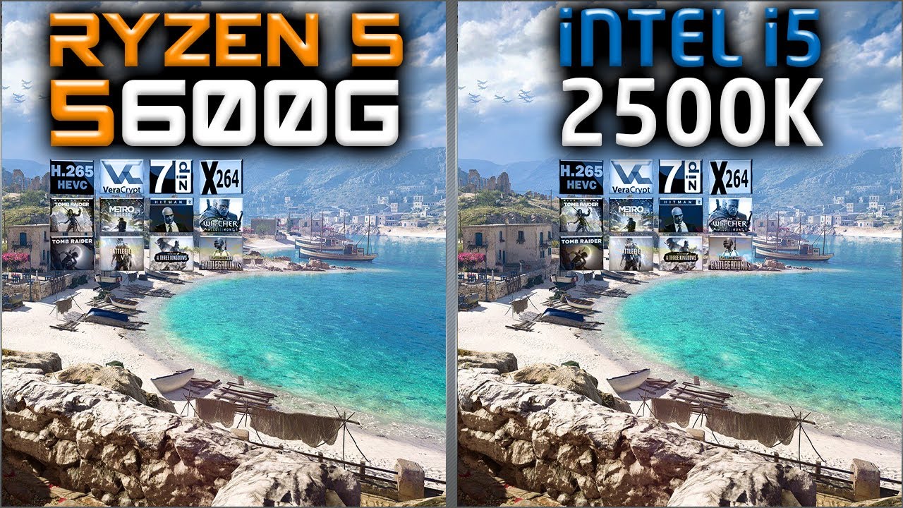Ryzen 5 5600G vs i5 2500K Benchmarks &ndash; 15 Tests 🔥