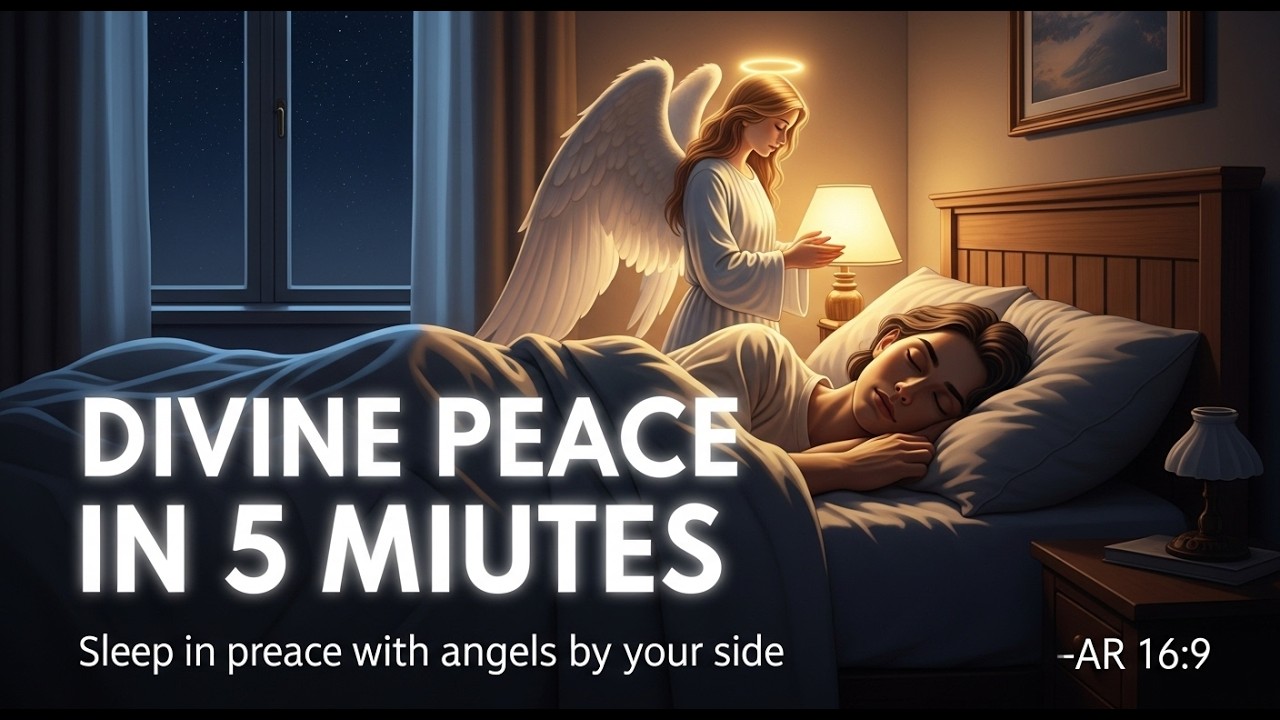 A PEACE YOU'VE NEVER FELT BEFORE IN 5 MINUTES – Fall Asleep with Angels Protecting You Tonight 😴🔥