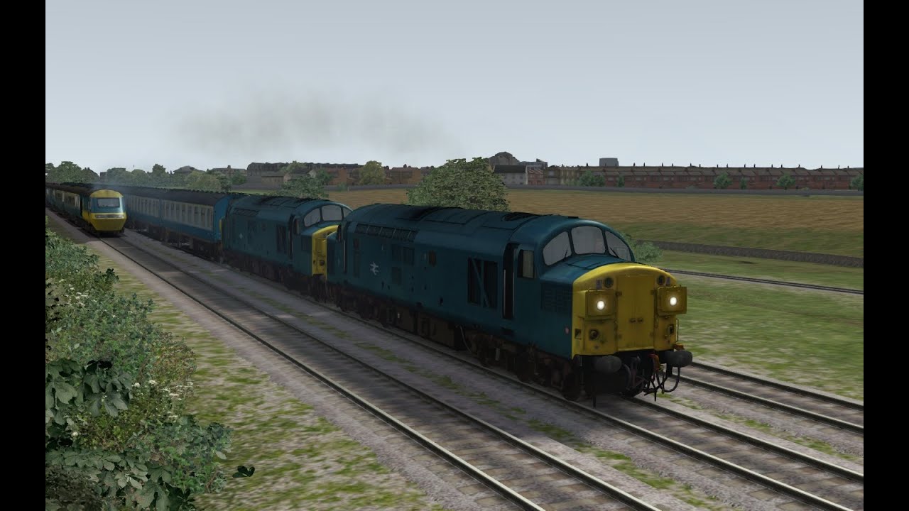 Class 37 BR Blue - Race Special (ECML Newcastle-York)