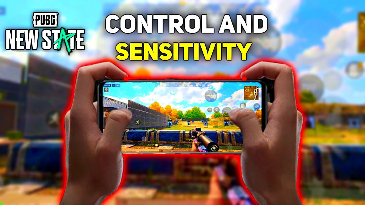 Best sensitivity and control settings | Fast peek |  PUBG NEW STATE 🔥