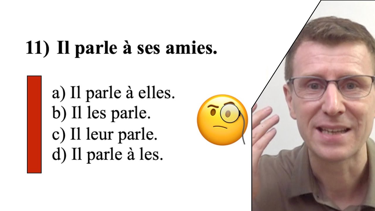 Corrig&eacute; du TEST de GRAMMAIRE - Niveau A2/B1