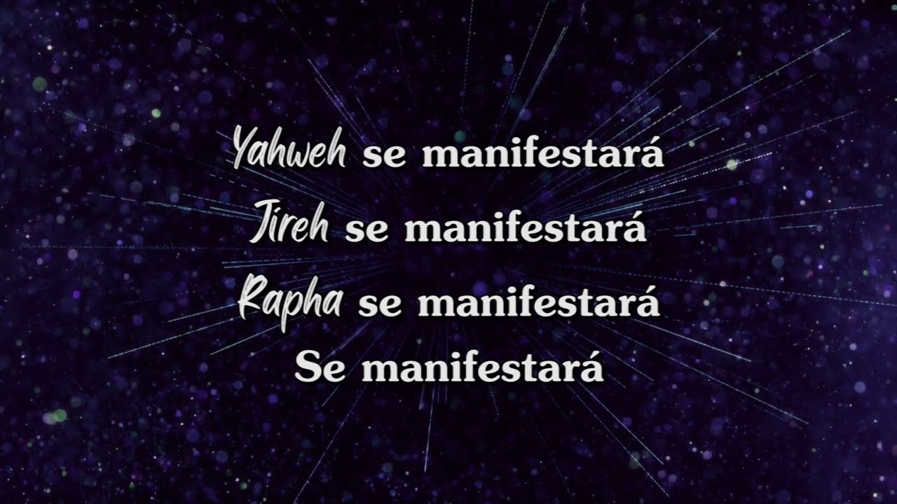 Yahweh se manifestará PISTA Tono mujer Tono bajo FA mayor. Oasis Ministry. Canciones cristianas