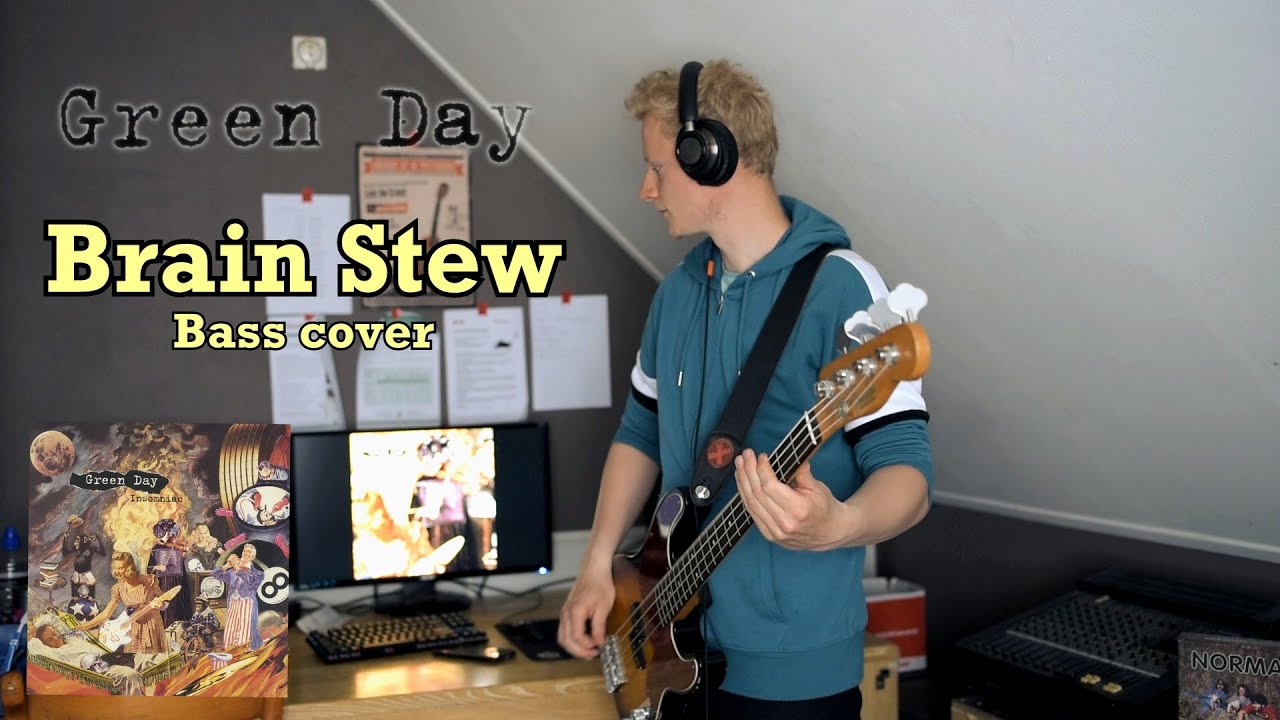Green Day - Brain Stew :: Bass cover