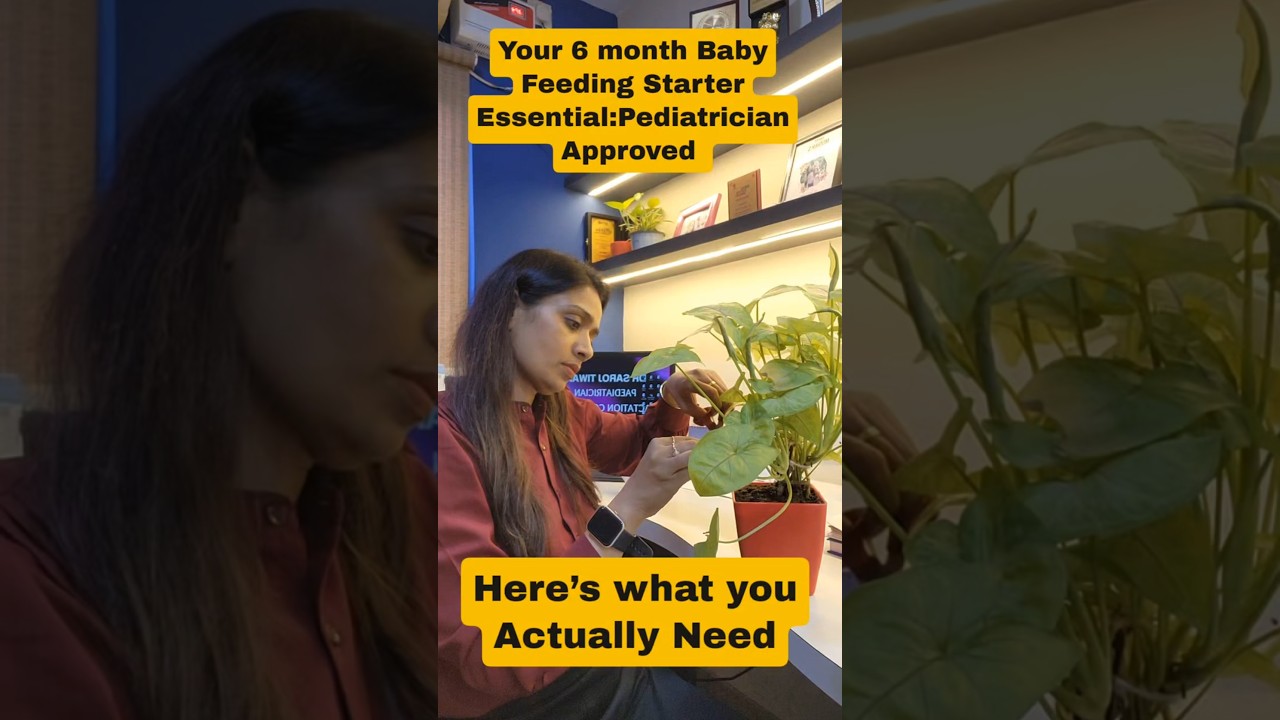 6 Month Baby Feeding Essentials &ndash; No Blender, No Packaged Food #6MonthBabyFood