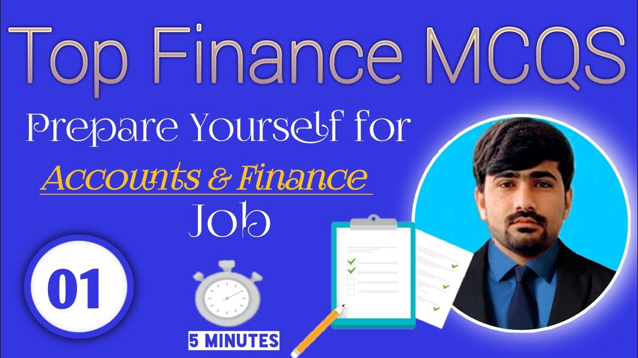 Top Finance most repeated MCQs for Accounts and Finance job Preparation|Tutorial 01