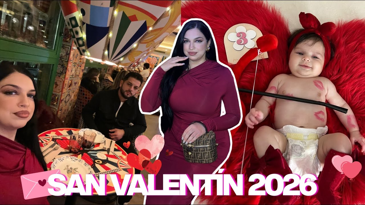 VLOG SAN VALENTÍN + HACEMOS LOS PENDIENTES A LA BEBÉ | EL ESPEJO DE TRIANA 