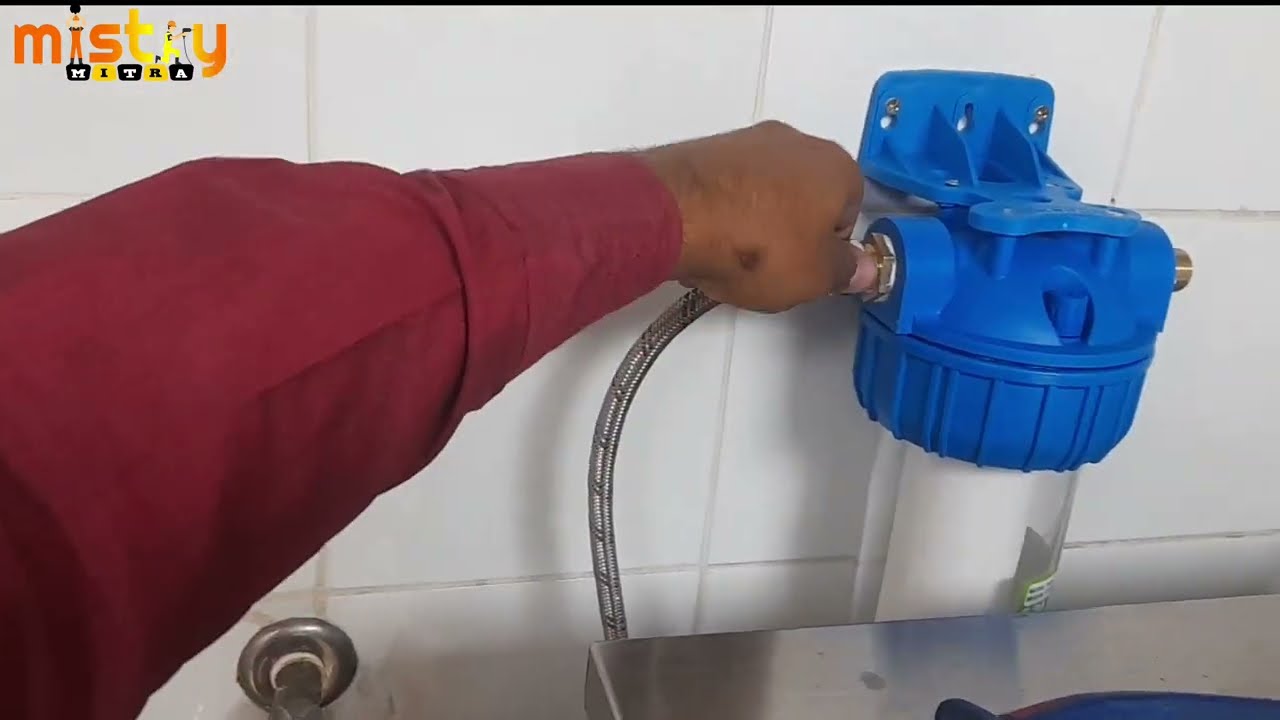 वाटर कूलर और फिलटर कैसे लगाये / how to install water cooler and filter