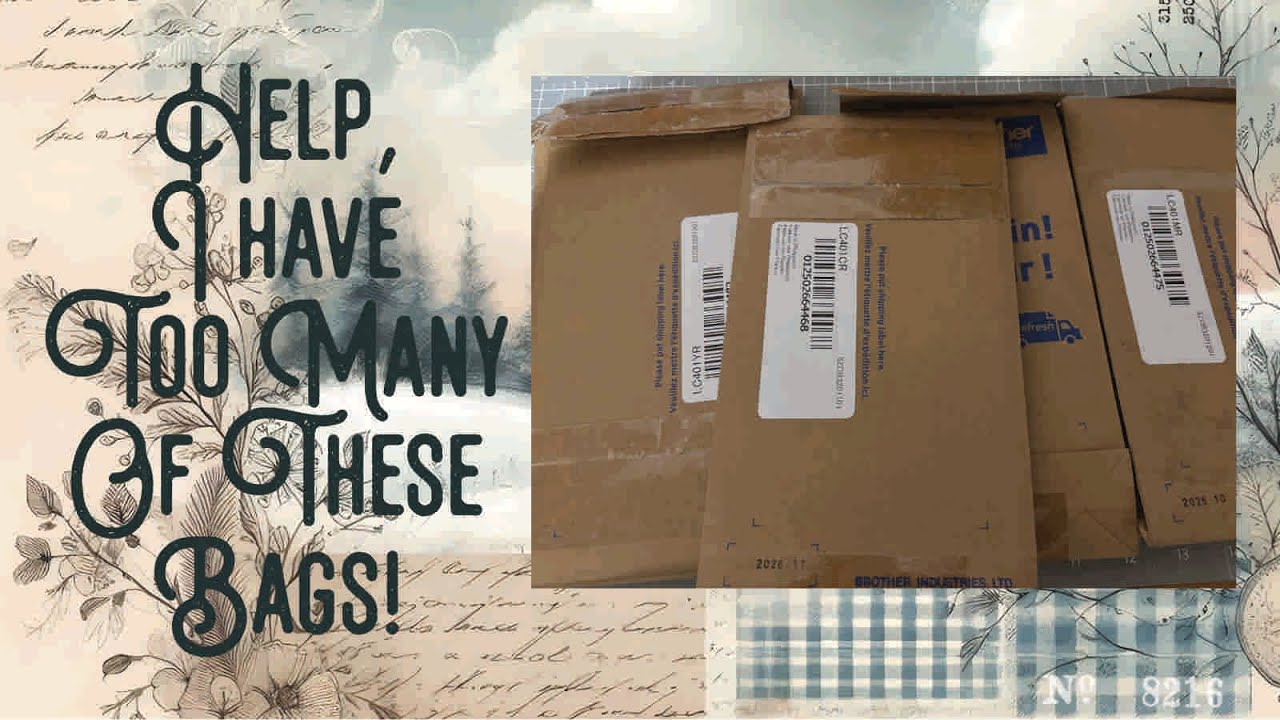 Превратите бумажный пакет в дневник.