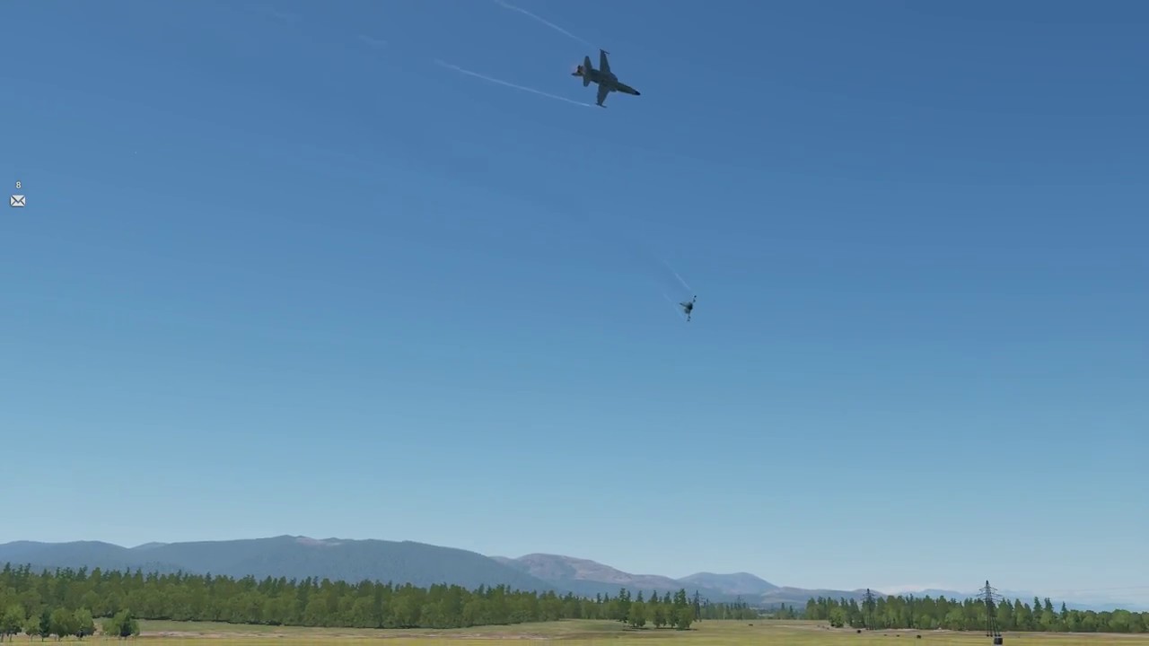 Mirage 2000 vs F-5 Tiger II