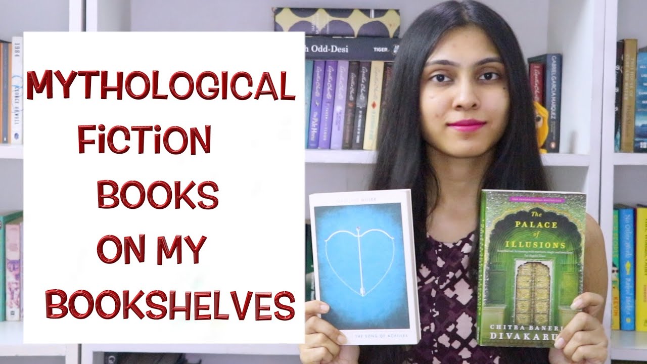 MYTHOLOGICAL FICTION BOOKS COLLECTION ON MY BOOKSHELVES ll  Saumya's Bookstation