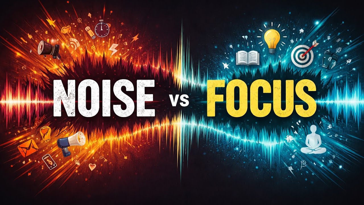 “When Noise Gets Loud, Focus Gets Lost”