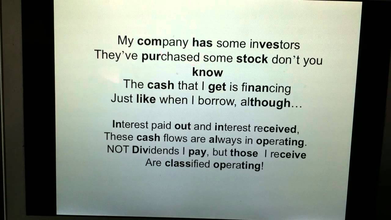The Cash Flow Song