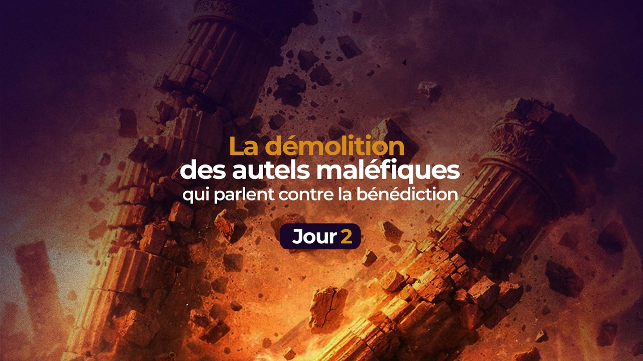 La démolition des autels maléfiques qui parlent contre la bénédiction_Jour2