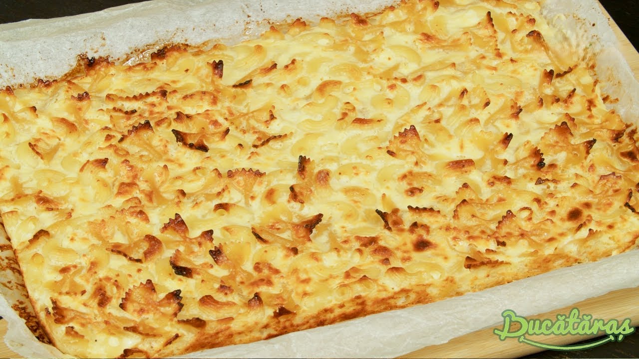 Budinca de paste cu branza - Cel mai delicios desert al copilariei | Bucataras TV