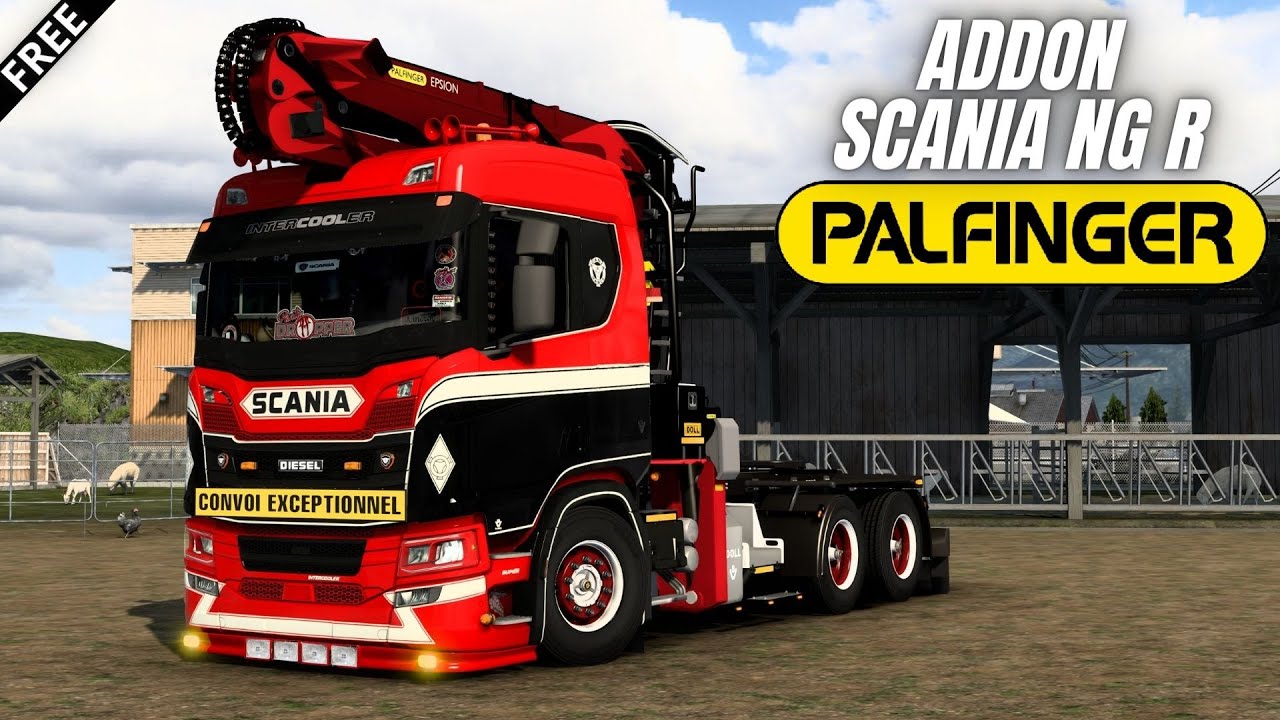 [ ETS2 1.46 ] ADDON SCANIA NEXT GEN | LOG LIFTER | METALESP BI-TRAIN | WOOD EuroTruckSimulator 2