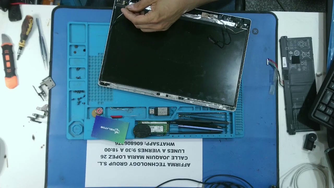 🔧 Comment remplacer un écran fissuré sur l'Acer Aspire A515 55 Series ? 💻