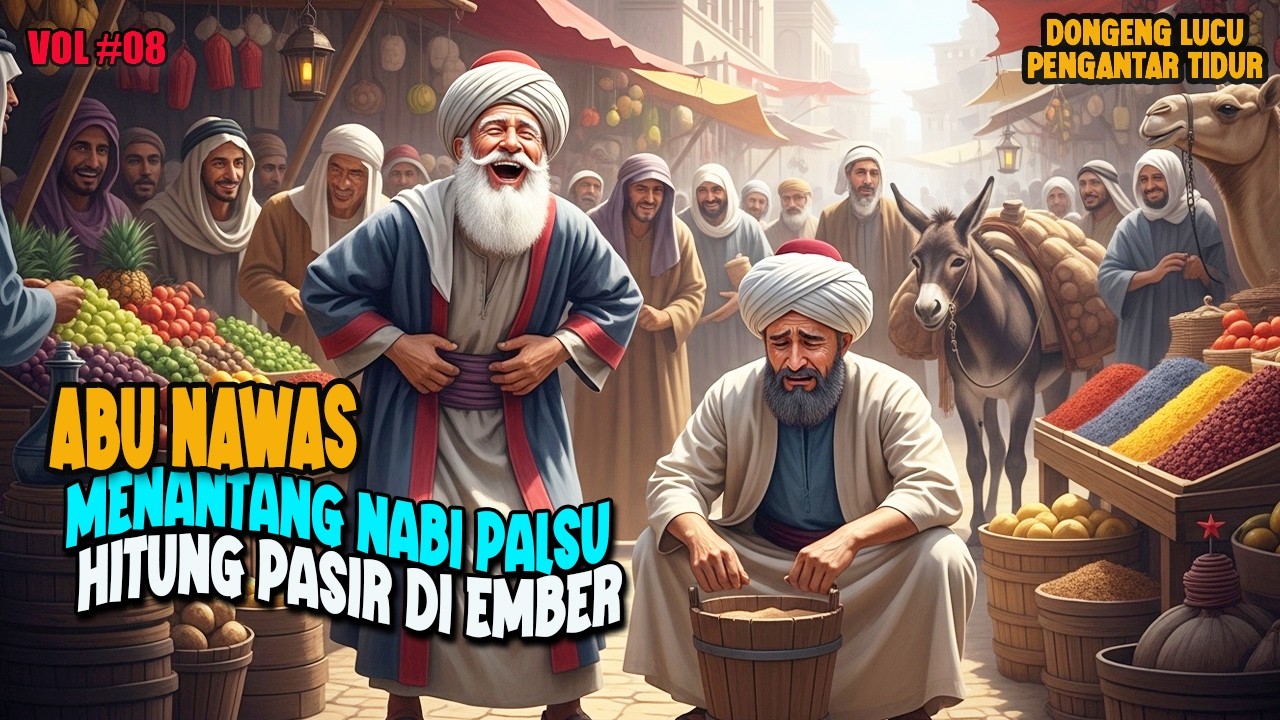 ABU NAWAS VS NABI PALSU | SIAPA YANG MENANG? | DONGENG PENGANTAR TIDUR