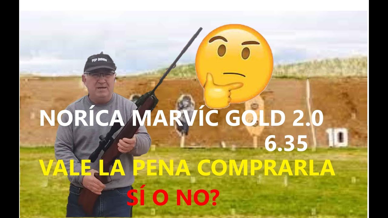CARABINA NORICA MARVIC GOLD 2.0 CALIBRE 6.35//VALE LA PENA COMPRARLA SI O NO? #joselucarabinaspcp