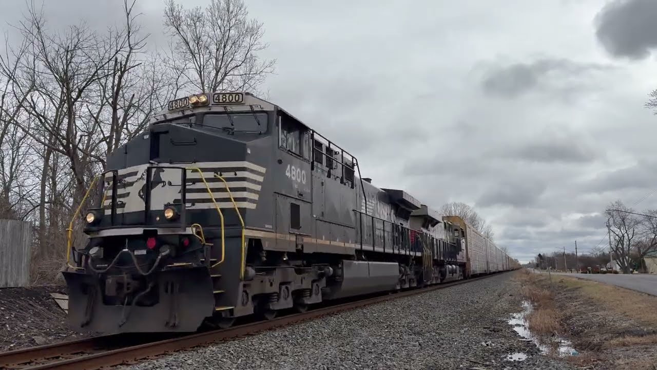 NS 17E in Lancaster, NY with NS 8101 “Central of Georgia”
