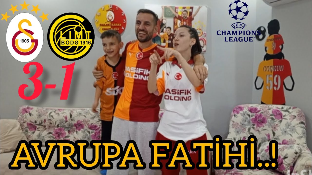 Galatasaray 3-1 Bodo/Glimt Osimhen'in devleştiği maç ALİ SAMİ YEN'DEN PUAN ALMAK ÇOK ZOR