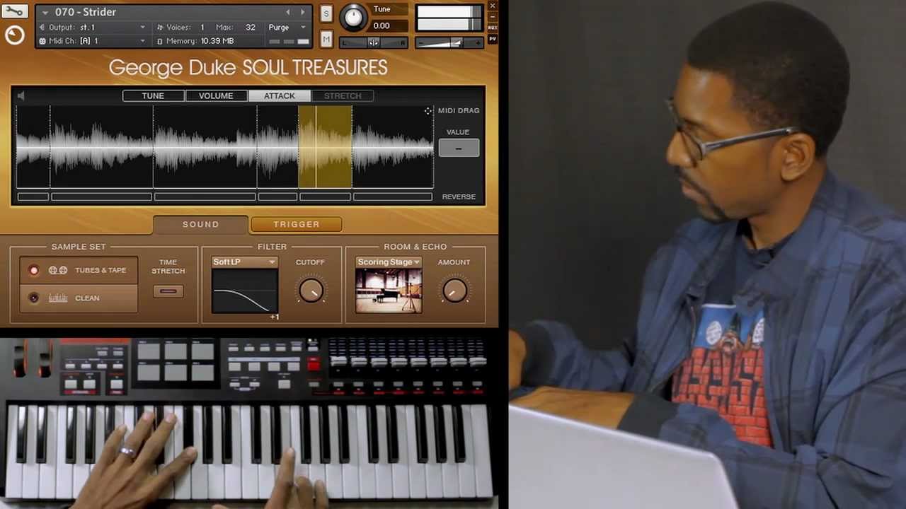 GEORGE DUKE SOUL TREASURES - Keyboard Phrase Instrument by Native Instruments | Native Instruments