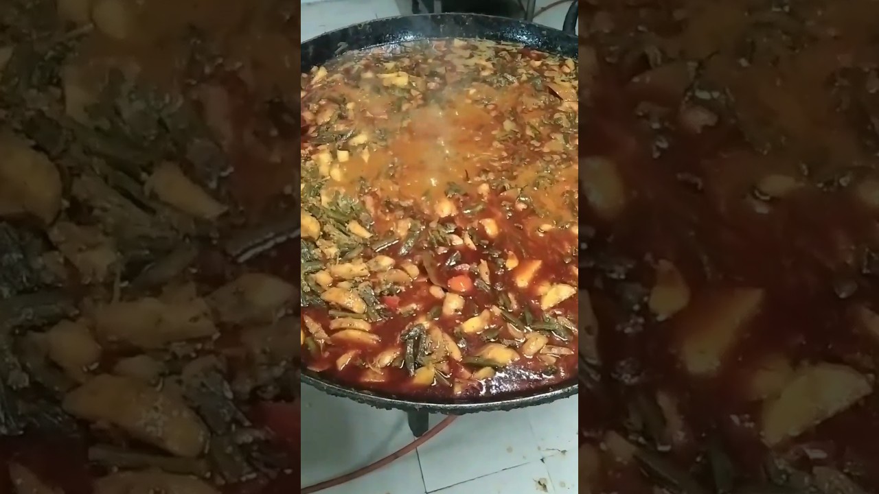 Bhindi masala for 500 people 