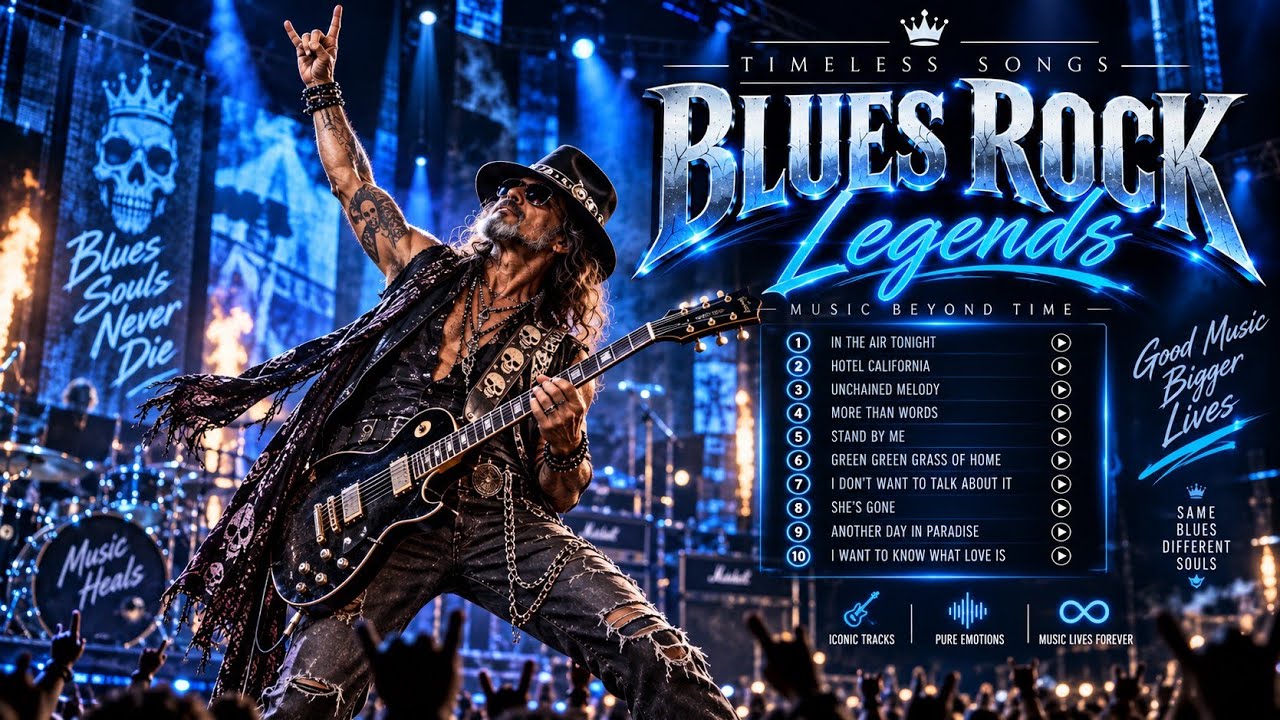 Blues Rock Legends 🎸 Music Beyond Time | Timeless Songs & Classic Rock