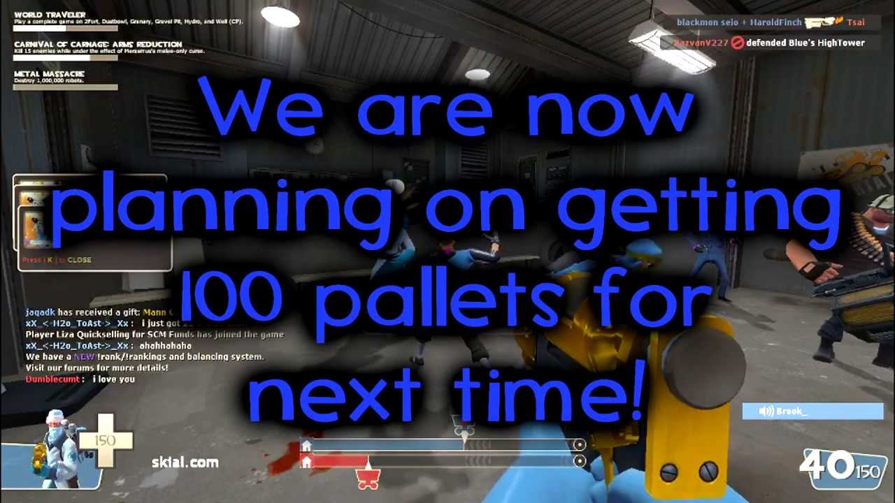 TF2 - Pallet of Crates Annoyance #2 [50 Pallets]