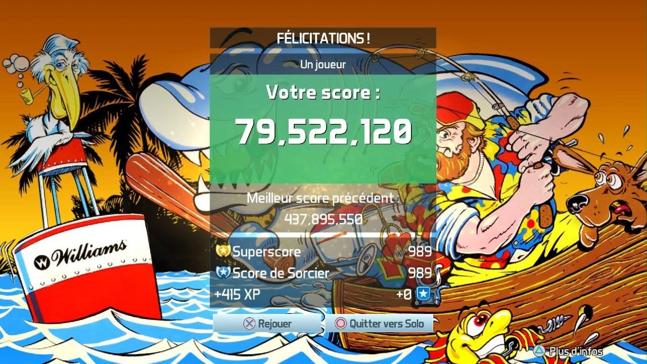 Mon nouveau record personnel sur Pinball FX3