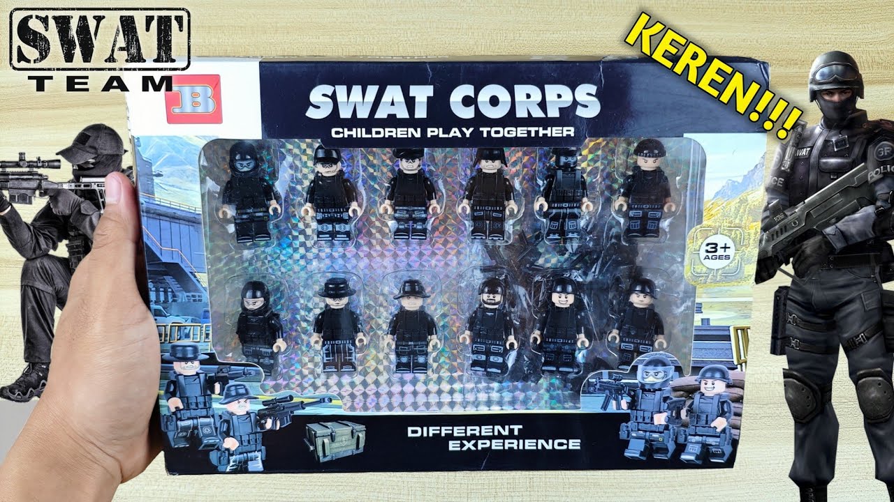 UNBOXING LEGO SWAT Unofficial