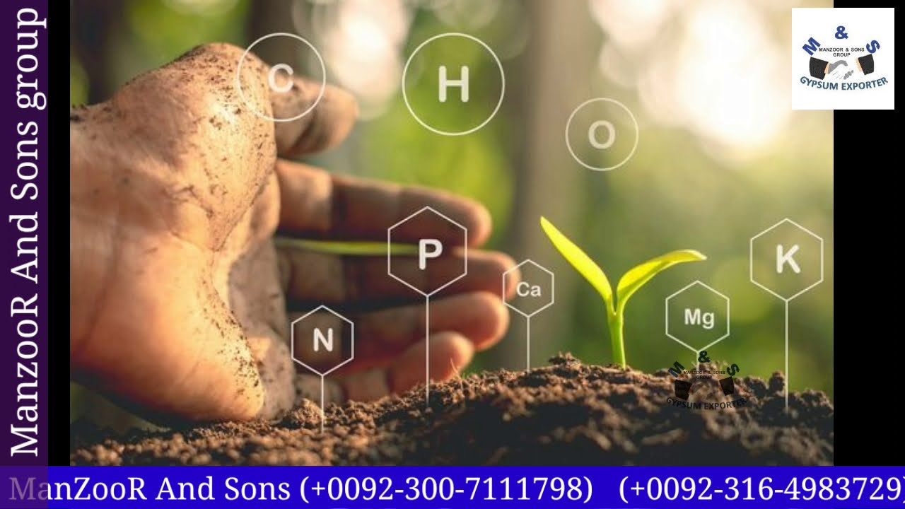 Agriculture gypsum(palstic pair of powder)