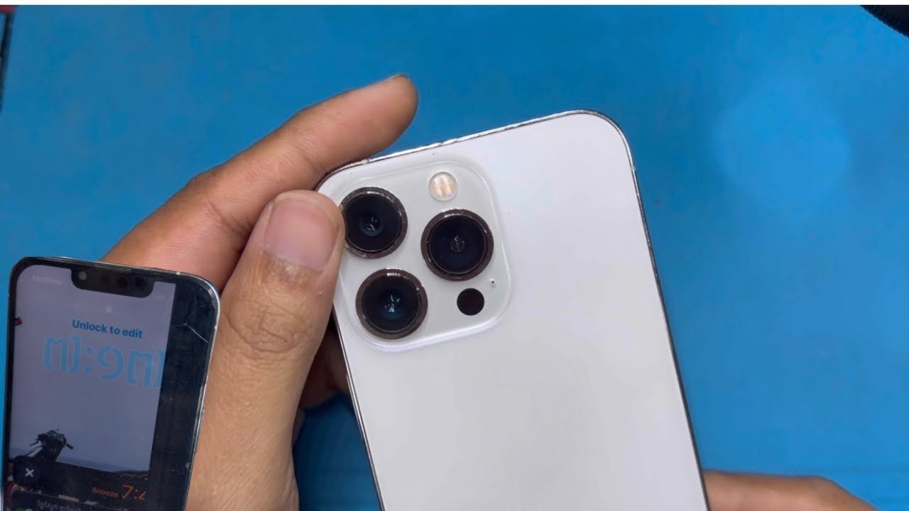Cracked iPhone 13 Pro Display | Before & After Repair
