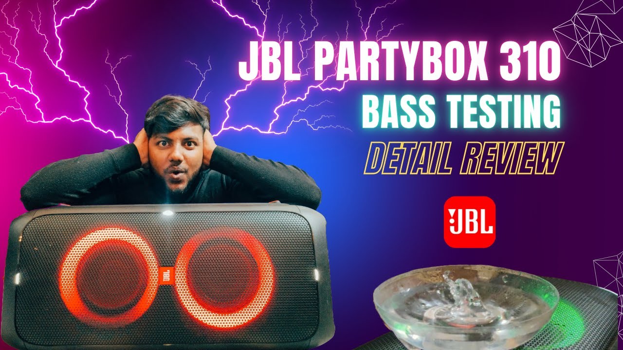 JBL PARTYBOX 310 Review and Bass Testing | worth or not ?